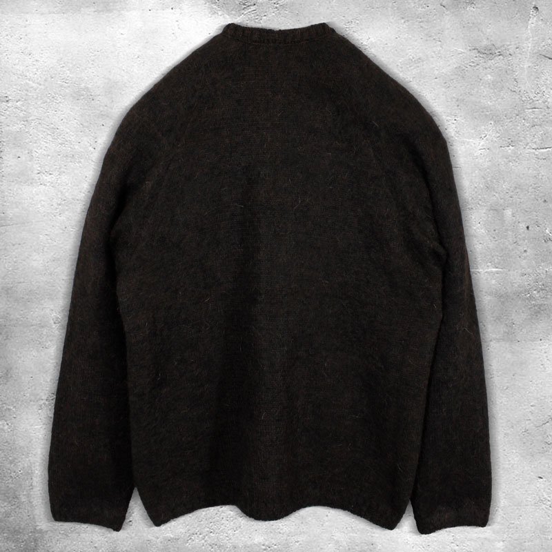 SUGARHILL MOHAIR CARDIGAN(BLACK × BROWN)｜シュガーヒル モヘア カーディガン｜シュガーヒル  アウター｜-仙台セレクトショップ RARE OF THE LOOP