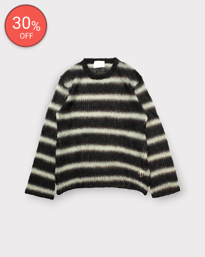 <img class='new_mark_img1' src='https://img.shop-pro.jp/img/new/icons65.gif' style='border:none;display:inline;margin:0px;padding:0px;width:auto;' />SUGARHILLMOHAIR STRIPE PULLOVER(MINT STRIPE) 39,600-