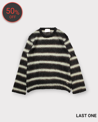 <img class='new_mark_img1' src='https://img.shop-pro.jp/img/new/icons20.gif' style='border:none;display:inline;margin:0px;padding:0px;width:auto;' />SUGARHILLMOHAIR STRIPE PULLOVER(MINT STRIPE) 39,600-