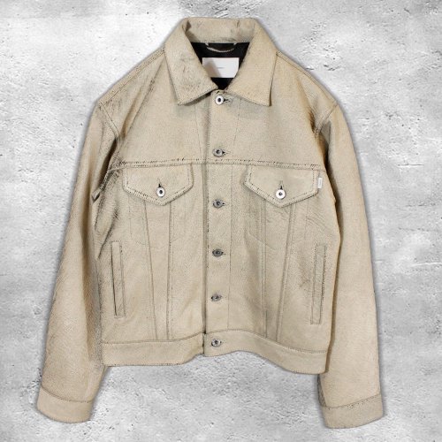 <img class='new_mark_img1' src='https://img.shop-pro.jp/img/new/icons65.gif' style='border:none;display:inline;margin:0px;padding:0px;width:auto;' />SUGARHILLGILL LEATHER JACKET 3RD TYPE(GILL IVORY)