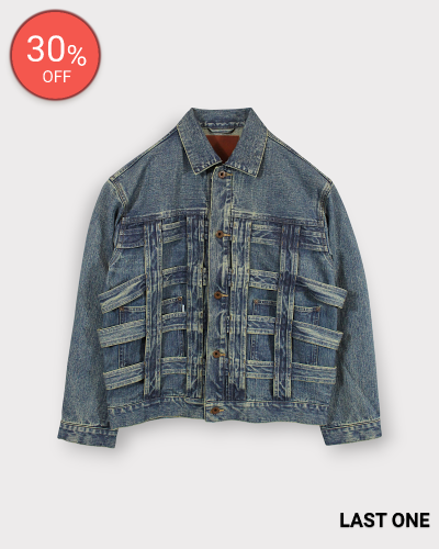 <img class='new_mark_img1' src='https://img.shop-pro.jp/img/new/icons20.gif' style='border:none;display:inline;margin:0px;padding:0px;width:auto;' />SUGARHILLCAGED DENIM JACKET(INDIGO) 82,500-