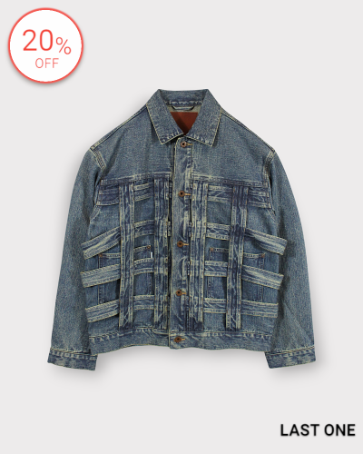 <img class='new_mark_img1' src='https://img.shop-pro.jp/img/new/icons20.gif' style='border:none;display:inline;margin:0px;padding:0px;width:auto;' />SUGARHILLCAGED DENIM JACKET(INDIGO) 82,500-