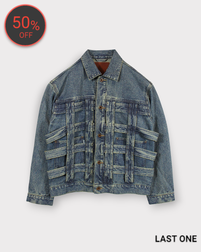 <img class='new_mark_img1' src='https://img.shop-pro.jp/img/new/icons20.gif' style='border:none;display:inline;margin:0px;padding:0px;width:auto;' />SUGARHILLCAGED DENIM JACKET(INDIGO) 82,500-