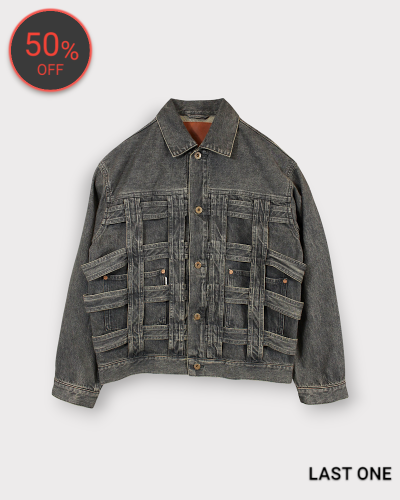<img class='new_mark_img1' src='https://img.shop-pro.jp/img/new/icons20.gif' style='border:none;display:inline;margin:0px;padding:0px;width:auto;' />SUGARHILLCAGED DENIM JACKET(BLACK) 82,500-