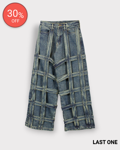 <img class='new_mark_img1' src='https://img.shop-pro.jp/img/new/icons20.gif' style='border:none;display:inline;margin:0px;padding:0px;width:auto;' />SUGARHILLCAGED DENIM PANTS(INDIGO) 71,500-