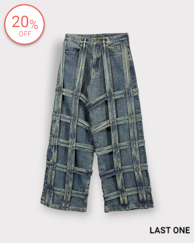<img class='new_mark_img1' src='https://img.shop-pro.jp/img/new/icons20.gif' style='border:none;display:inline;margin:0px;padding:0px;width:auto;' />SUGARHILLCAGED DENIM PANTS(INDIGO) 71,500-
