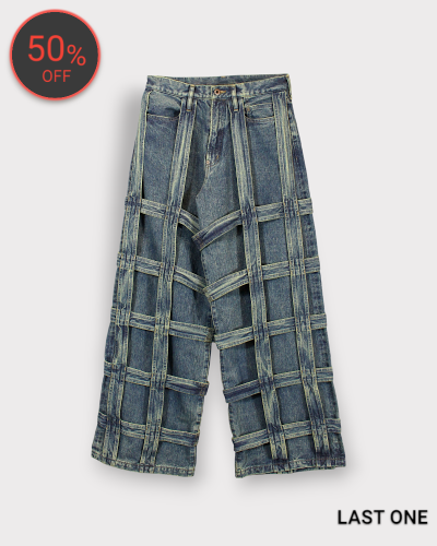 SUGARHILLCAGED DENIM PANTS(INDIGO) 71,500-