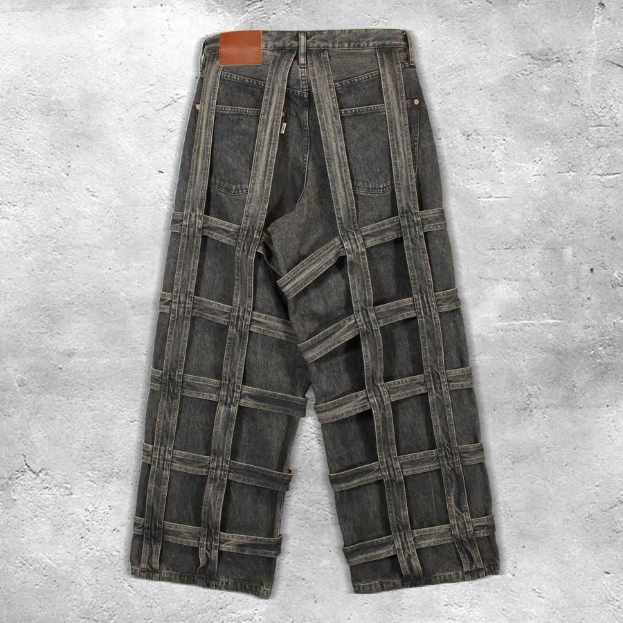 SUGARHILL - 【残りわずか】Caged Denim Pants | ACRMTSM ONLINE