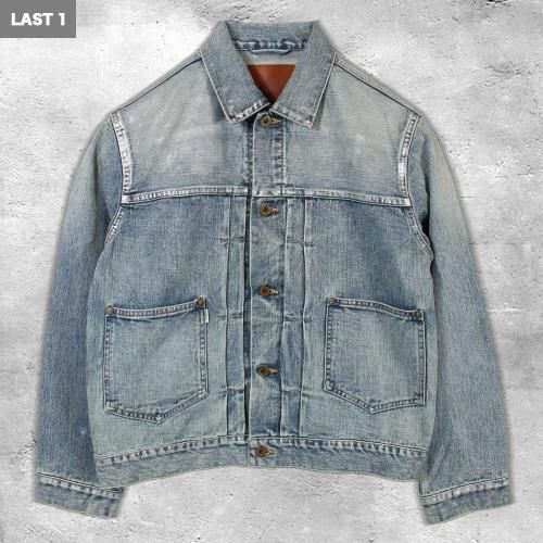 <img class='new_mark_img1' src='https://img.shop-pro.jp/img/new/icons8.gif' style='border:none;display:inline;margin:0px;padding:0px;width:auto;' />SUGARHILLFOILED DENIM JACKET(INDIGO)