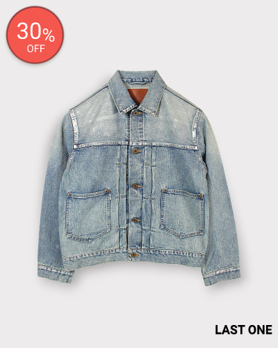 <img class='new_mark_img1' src='https://img.shop-pro.jp/img/new/icons20.gif' style='border:none;display:inline;margin:0px;padding:0px;width:auto;' />SUGARHILLFOILED DENIM JACKET(INDIGO) 79,200-