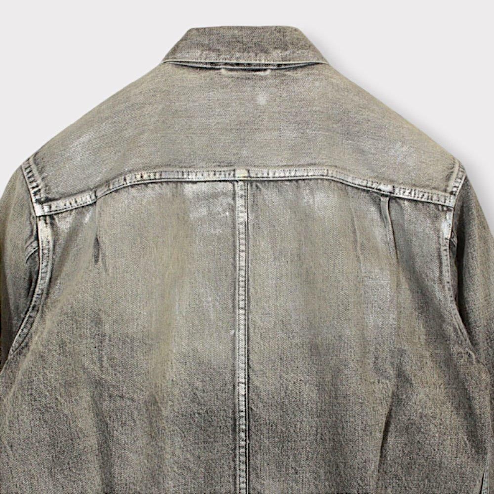 SUGARHILL FOILED DENIM JACKET(BLACK)｜シュガーヒル フォイル