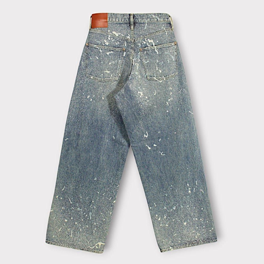 SUGARHILL MOLDED DENIM TROUSERS WIDE CUT(INDIGO)｜シュガーヒル