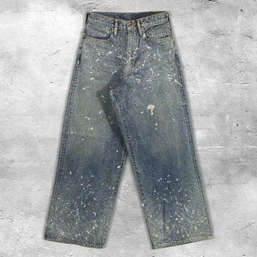 <img class='new_mark_img1' src='https://img.shop-pro.jp/img/new/icons65.gif' style='border:none;display:inline;margin:0px;padding:0px;width:auto;' />SUGARHILLMOLDED DENIM TROUSERS WIDE CUT(INDIGO)