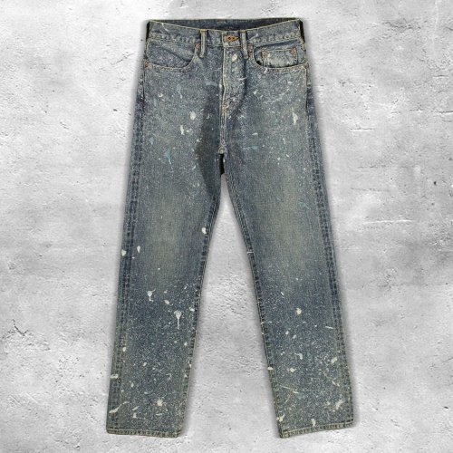 <img class='new_mark_img1' src='https://img.shop-pro.jp/img/new/icons8.gif' style='border:none;display:inline;margin:0px;padding:0px;width:auto;' />SUGARHILLMOLDED DENIM TROUSERS STRAIGHT CUT(INDIGO)