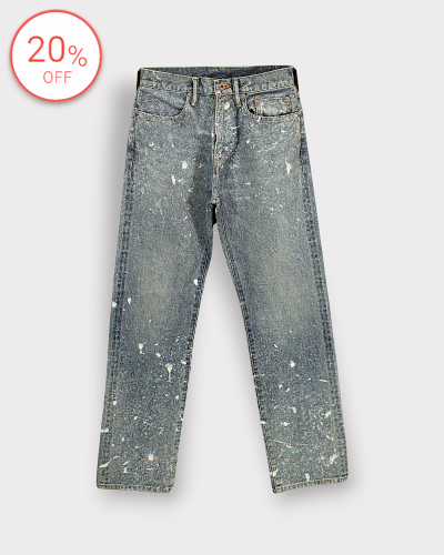 SUGARHILLMOLDED DENIM TROUSERS STRAIGHT CUT(INDIGO) 70,400-