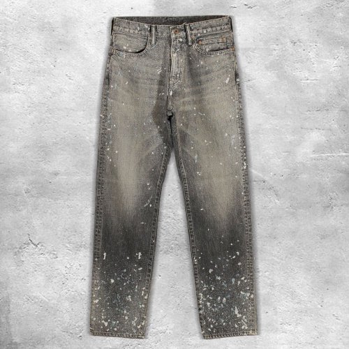 <img class='new_mark_img1' src='https://img.shop-pro.jp/img/new/icons64.gif' style='border:none;display:inline;margin:0px;padding:0px;width:auto;' />SUGARHILLMOLDED DENIM TROUSERS STRAIGHT CUT(BLACK)