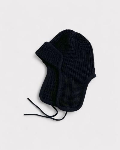 HUNTISMKnit Bomber Cap(Black)