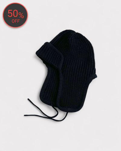 <img class='new_mark_img1' src='https://img.shop-pro.jp/img/new/icons20.gif' style='border:none;display:inline;margin:0px;padding:0px;width:auto;' />HUNTISMKnit Bomber Cap(Black) 7,480-