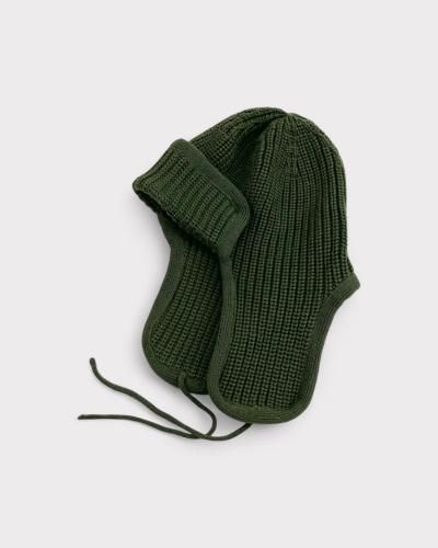 HUNTISMKnit Bomber Cap(Olive)