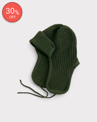 <img class='new_mark_img1' src='https://img.shop-pro.jp/img/new/icons20.gif' style='border:none;display:inline;margin:0px;padding:0px;width:auto;' />HUNTISMKnit Bomber Cap(Olive) 7,480-
