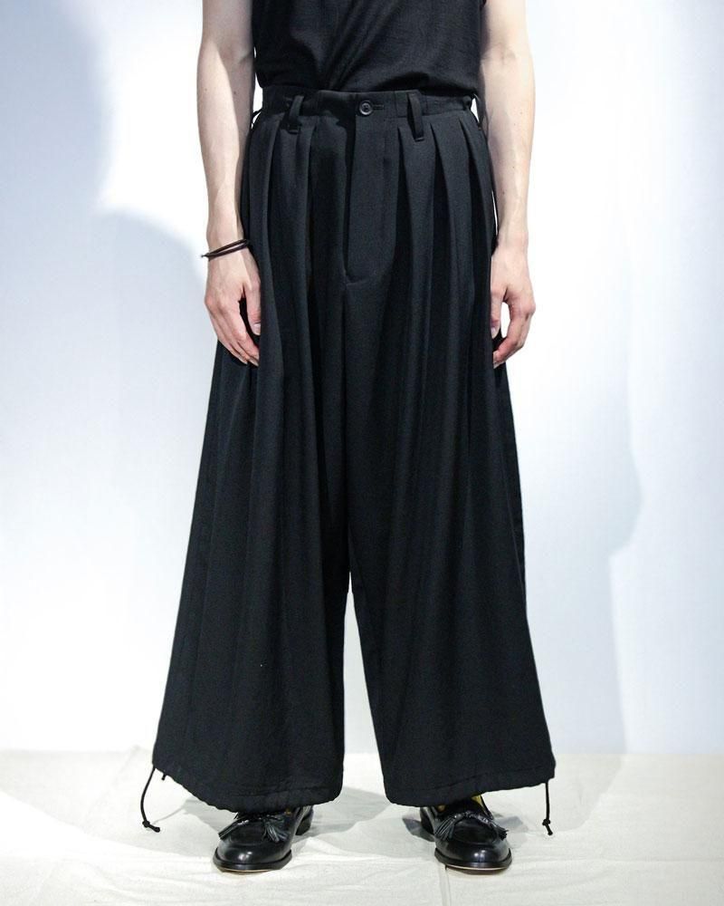 Yohji Yamamoto POUR HOMME】WOOL GABARDINE SLIM BALLON PANTS