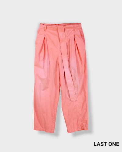 BED j.w. FORDGarment-dye parachute Pants(Pink)