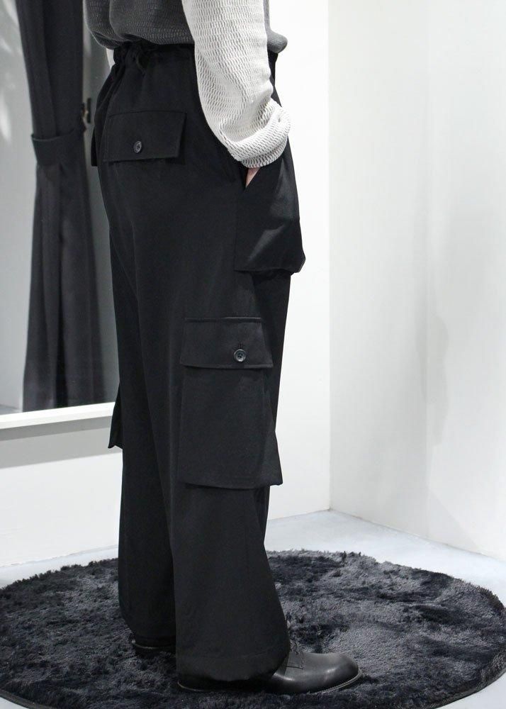 Yohji Yamamoto POUR HOMME】WOOL GABARDINE POCKET DETAIL