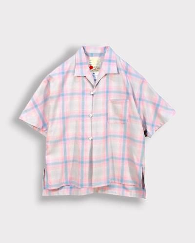 SEVESKIGOmbre Check S/SL Shirt(Blue)