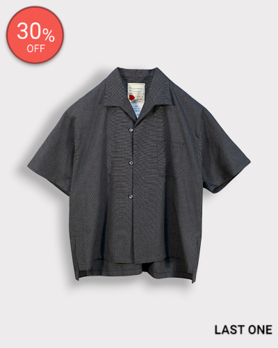 <img class='new_mark_img1' src='https://img.shop-pro.jp/img/new/icons20.gif' style='border:none;display:inline;margin:0px;padding:0px;width:auto;' />SEVESKIGJapanese Chambray S/SL Shirt(Black) 39,600-