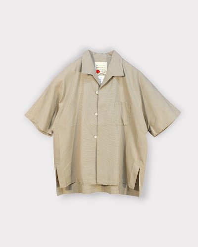 <img class='new_mark_img1' src='https://img.shop-pro.jp/img/new/icons8.gif' style='border:none;display:inline;margin:0px;padding:0px;width:auto;' />SEVESKIGJapanese Chambray S/SL Shirt(Beige)