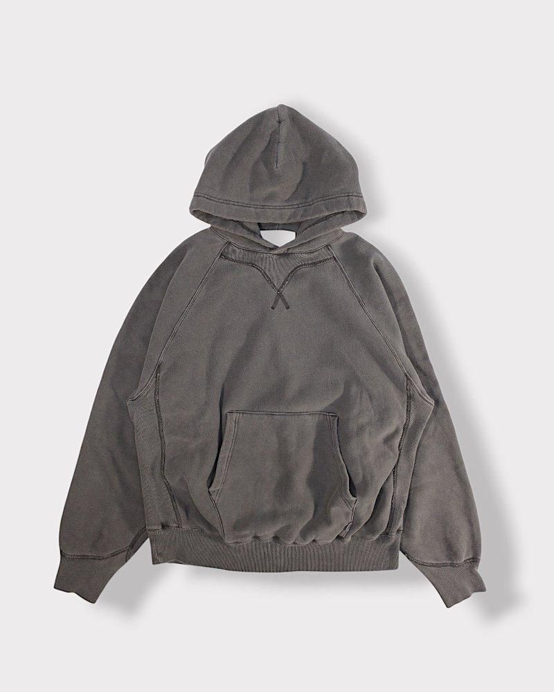 SUGARHILL PIGMENT DYE HOODIE(DARK PURPLE)｜シュガーヒル パーカー