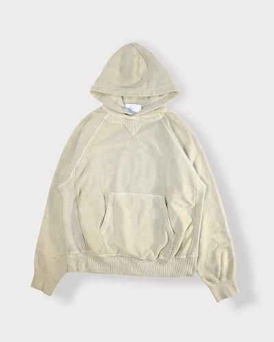 SUGARHILLPIGMENT DYE HOODIE(SMOKE WHITE)