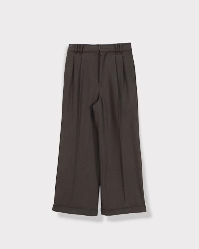 <img class='new_mark_img1' src='https://img.shop-pro.jp/img/new/icons8.gif' style='border:none;display:inline;margin:0px;padding:0px;width:auto;' />BED j.w. FORDWool Wide Trousers(Brown)