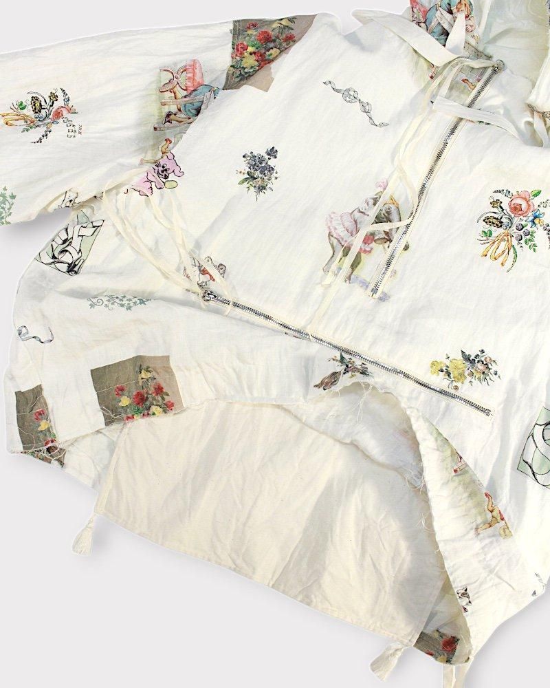 Midorikawa ミドリカワ　ブルゾン Midorikawa/ミドリカワ】LINEN PULLOVER SHIRT BLOUSON