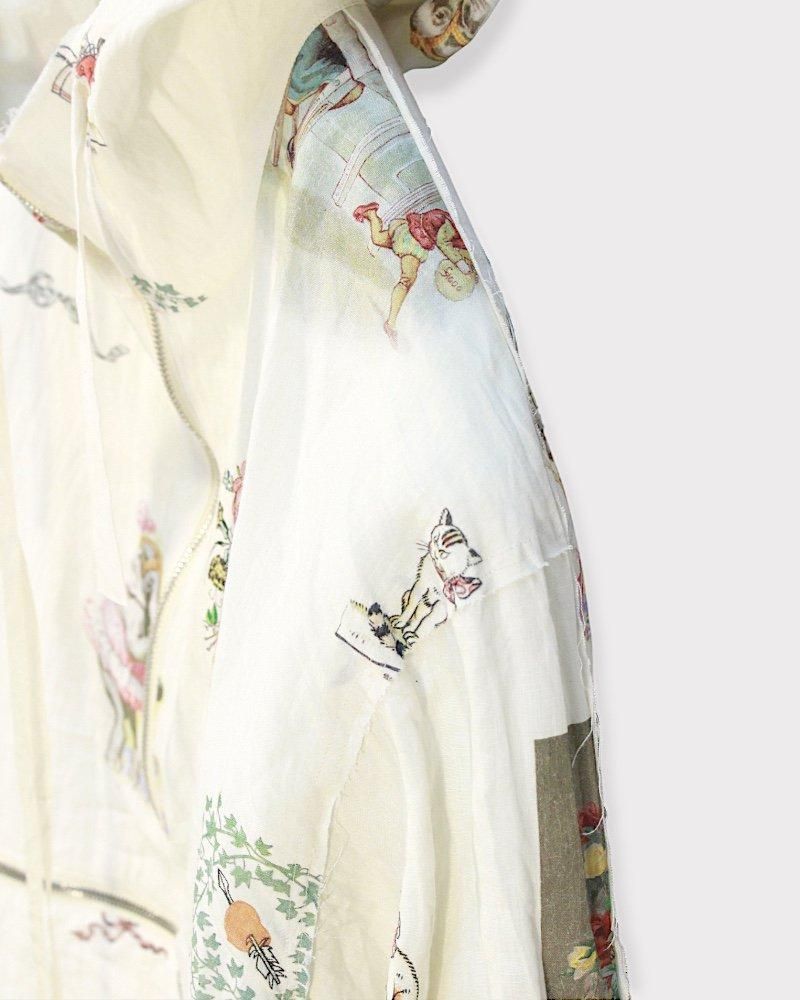 Midorikawa LINEN PULLOVER SHIRT BLOUSON｜ミドリカワ ブルゾン