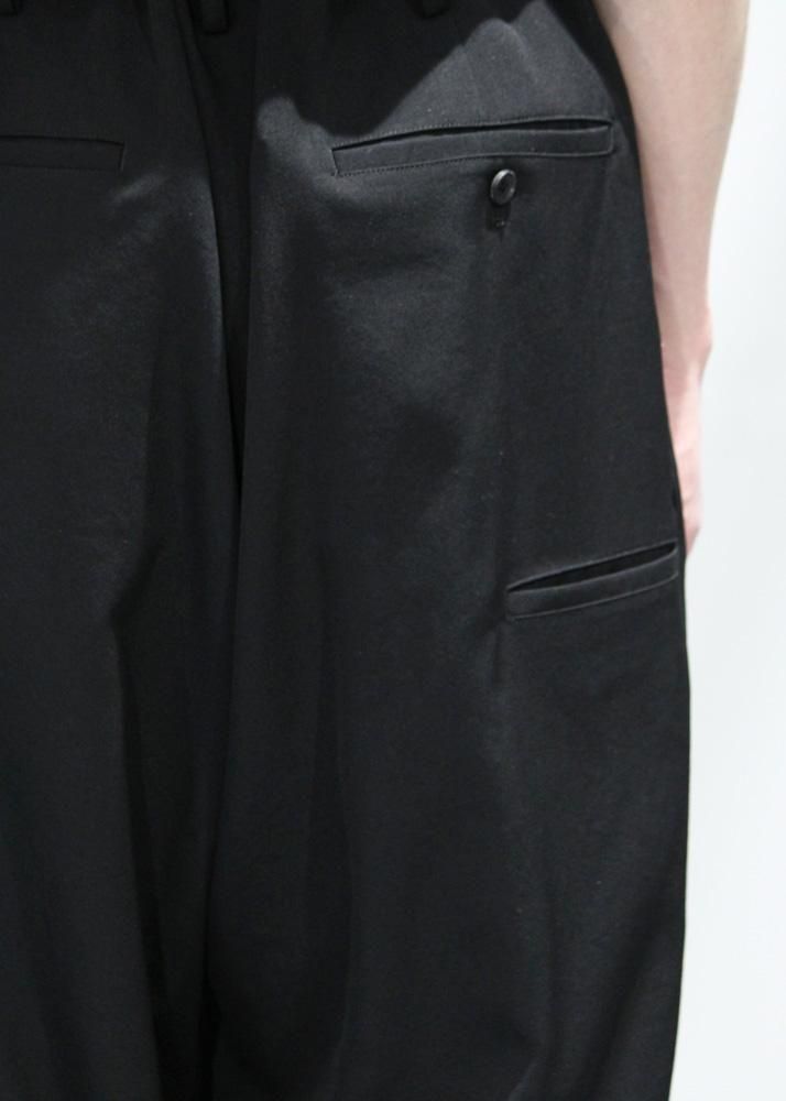パンツ Yohji Yamamoto POUR HOMME 25SS Look36 Yohji Yamamoto POUR HOMME】WOOL GABARDINE NEW STANDARD