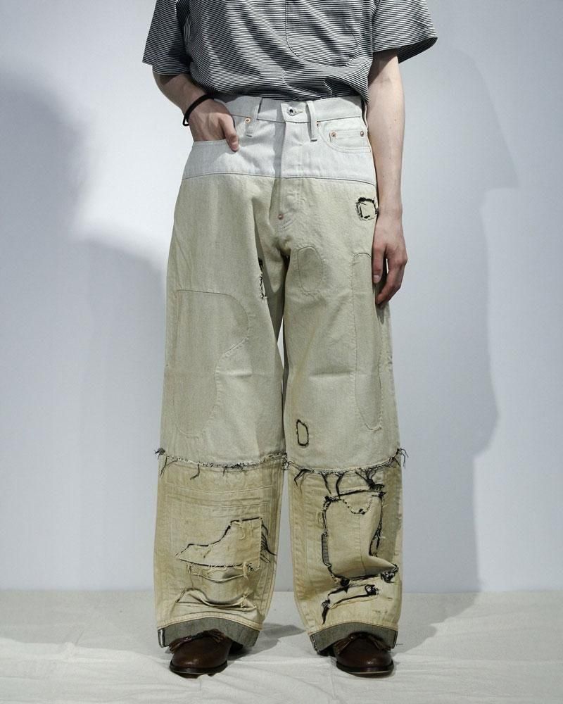 SUGARHILL STRATUM DENIM PANTS WIDE 30 レア SUGARHILL - 【残り一点】Stratum Denim Pants Wide Cut
