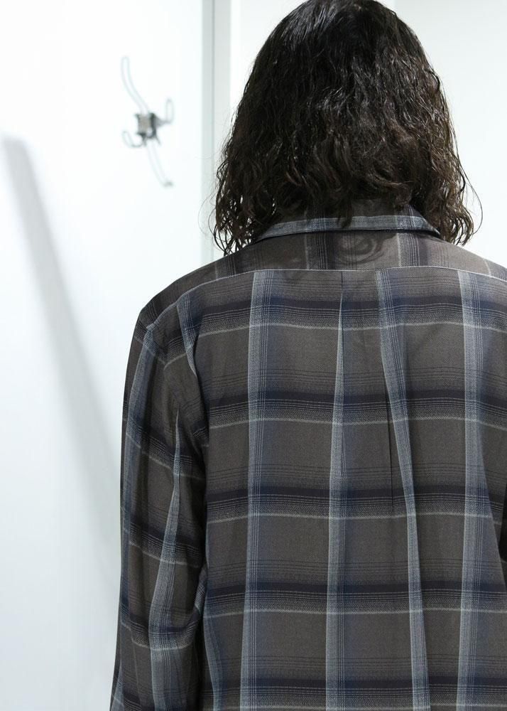 トップス SUGARHILL [ OMBRE OPEN-COLLAR SHIRT ] SUGARHILL [ OMBRE OPEN-COLLAR SHIRT ] PURPLE | ロイド・エフ
