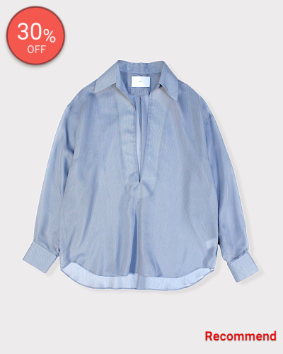 <img class='new_mark_img1' src='https://img.shop-pro.jp/img/new/icons20.gif' style='border:none;display:inline;margin:0px;padding:0px;width:auto;' />SUGARHILLSHEER SKIPPER SHIRT(BLUE STRIPE) 41,800-