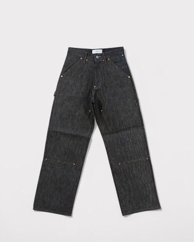 SUGARHILL FADED PAINTER DOUBLE KNEE TROUSERS(FADED INDIGO