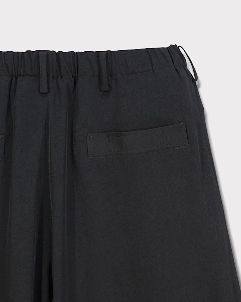 Yohji Yamamoto POUR HOMME】TA TUXEDO TAB HALF PANTS | Yohji