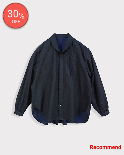 copano86French Pin Tuck Shirt 42,900-