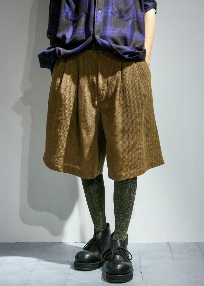 BED j.w. FORD】Skater Shorts(Mustard) | bed j.w. ford 正規