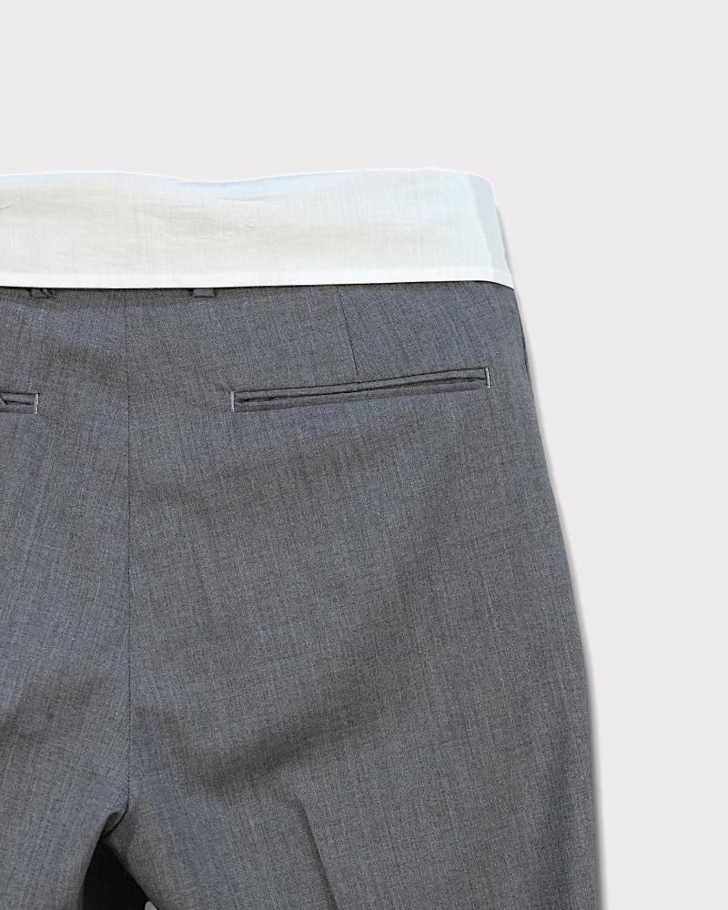 Midorikawa / Suspenders denim slacks-Midorikawaの通販EQUAL