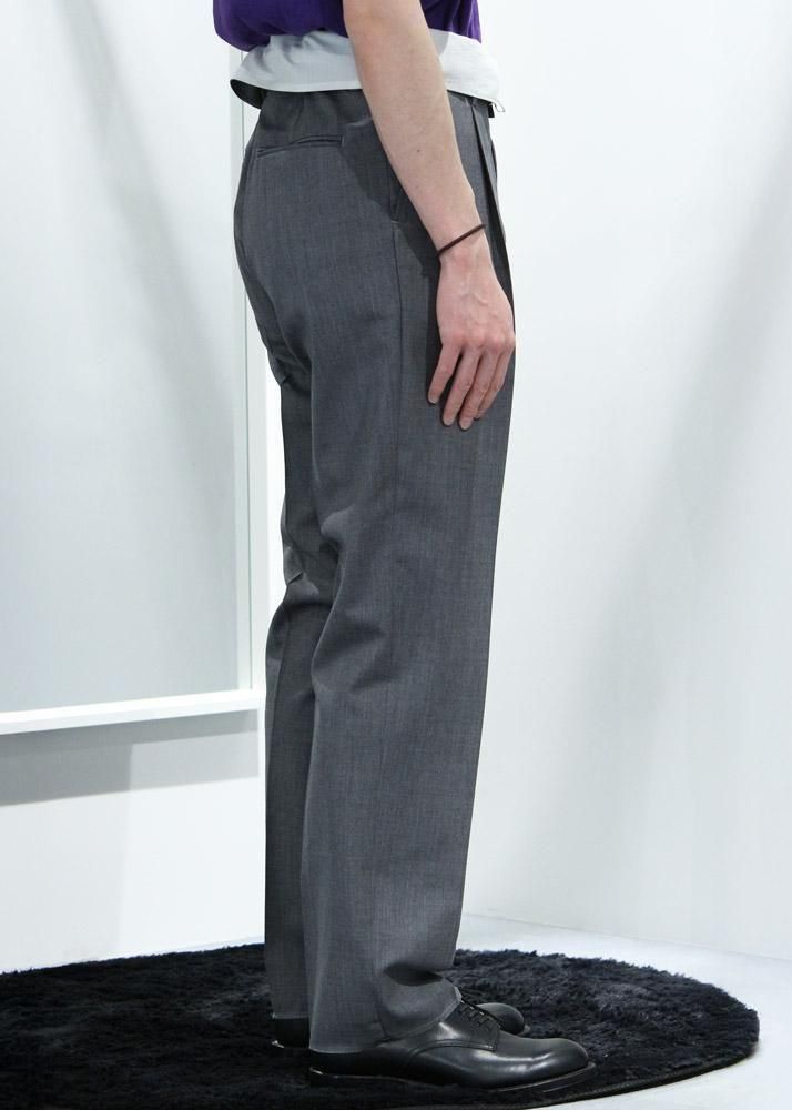 Midorikawa ONE TUCK SLACKS(Gray)｜ミドリカワ スラックス