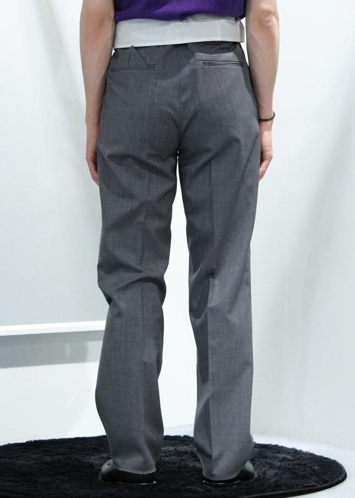Midorikawa ONE TUCK SLACKS(Gray)｜ミドリカワ スラックス