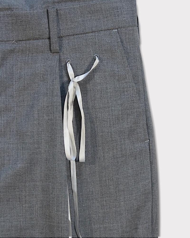 Midorikawa ONE TUCK SLACKS(Gray)|ミドリカワ スラックス Midorikawa ONE TUCK SLACKS(Gray)|ミドリカワ スラックス