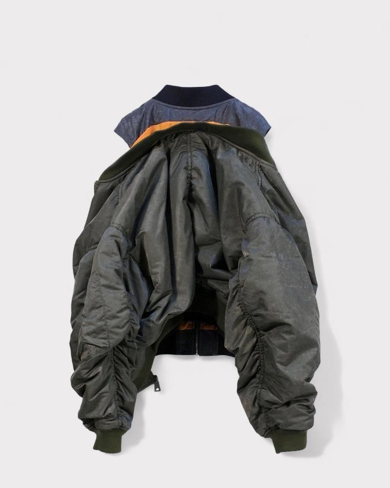BED j.w. FORD】MA-1+1(Khaki)| Outer | bed j.w. ford 25AW