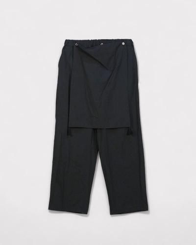 <img class='new_mark_img1' src='https://img.shop-pro.jp/img/new/icons8.gif' style='border:none;display:inline;margin:0px;padding:0px;width:auto;' />MidorikawaAPRON EASY PANTS(Black)