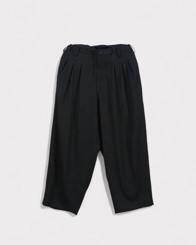 Y's for menWOOL GABARDINE 12-TUCKS PANTS